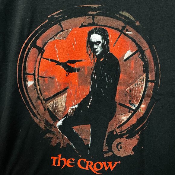 The Crow 1994 Movie Promo Poster Print T-Shirt Large - Picture 2 of 4
